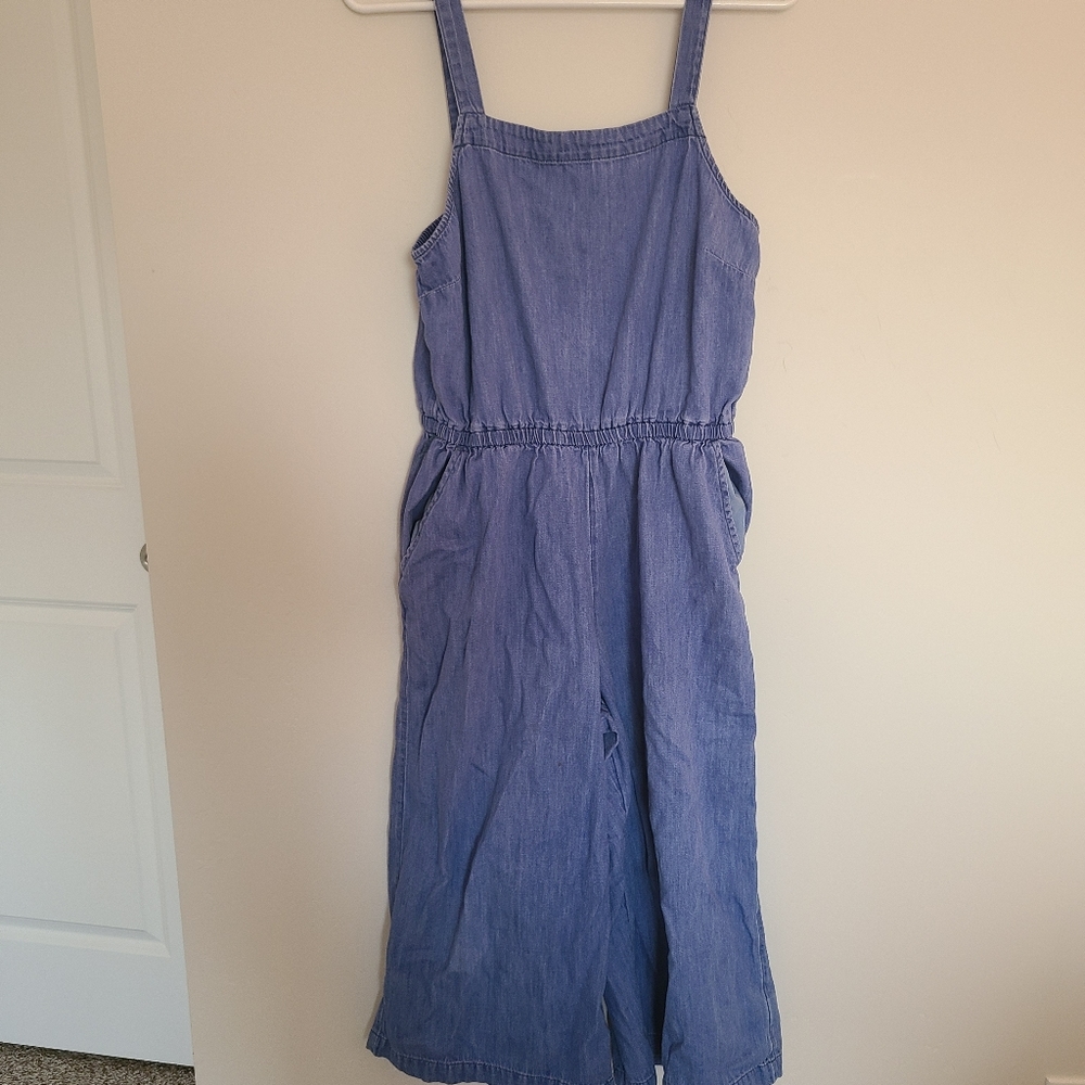 Blue overalls
